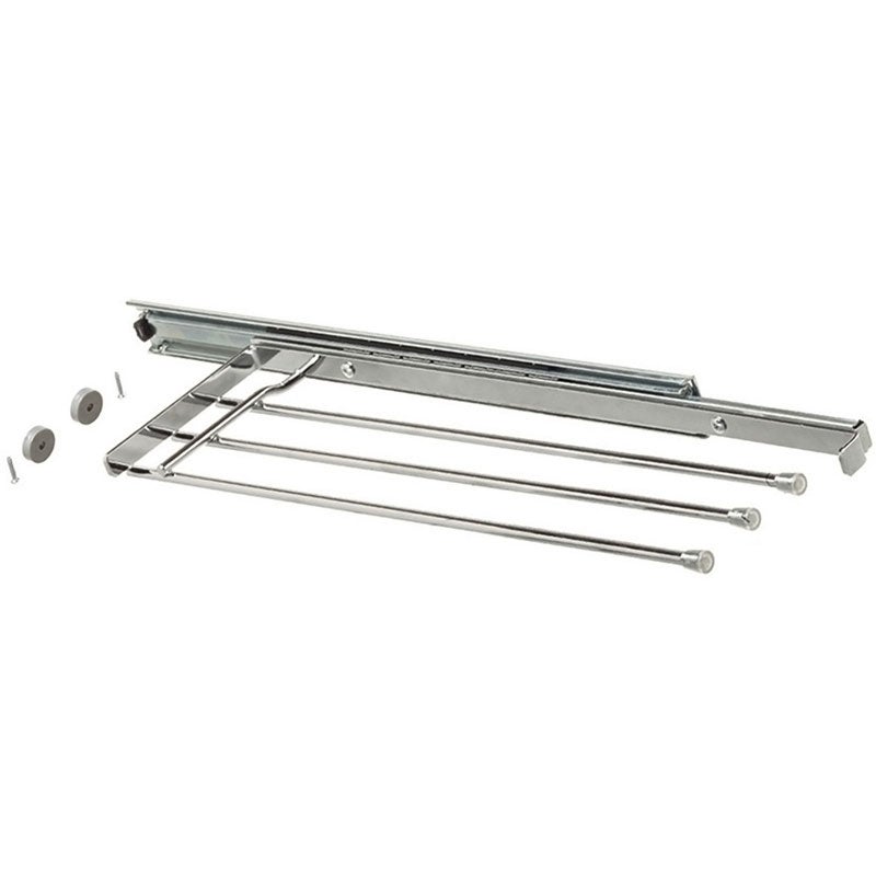 Porte-serviettes à barres - LONGCHAMP - DECOTEC - sur pied / en acier