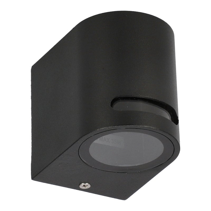 Kinkiet zewnętrzny Vira 1 GU10 czarno-biały IP54 EDO SOLUTIONS