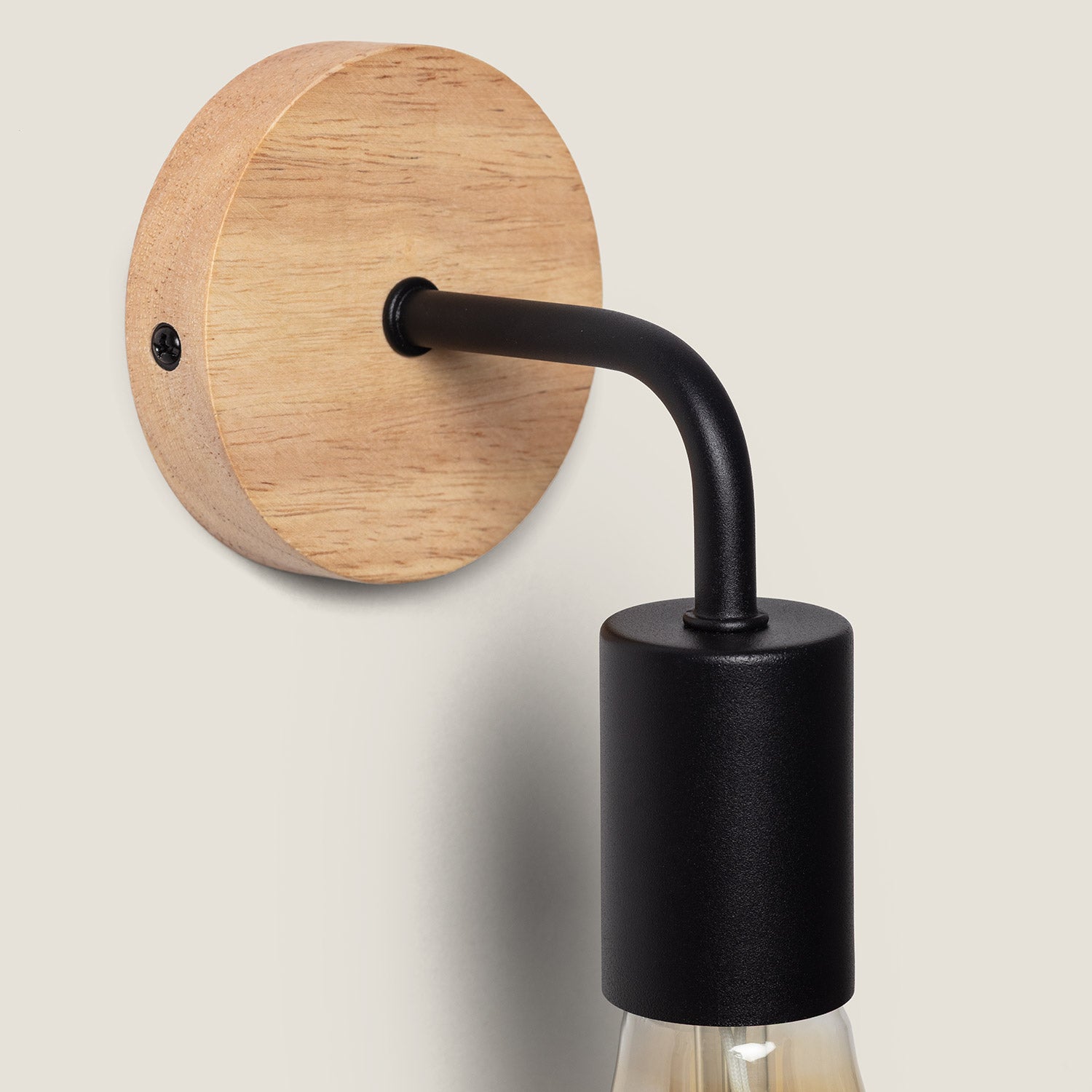 Lampe Murale et Métal Jedali, Noir, Fer,, E27, IP20, 150 mm x 90 mm x 110 mm - 7