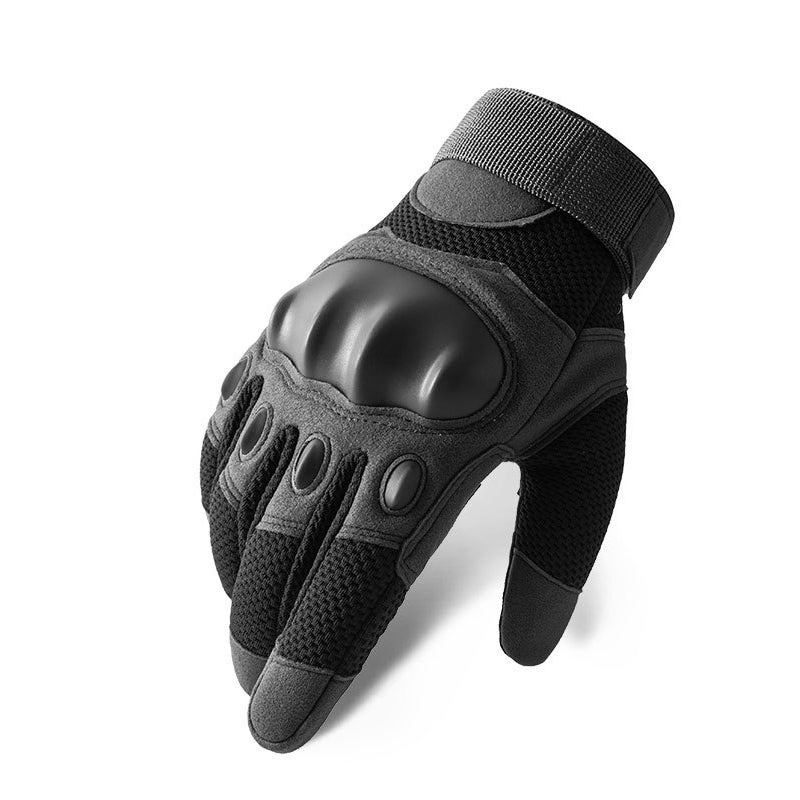 Guantes tácticos negros de diseño transpirable y antideslizante M - 2