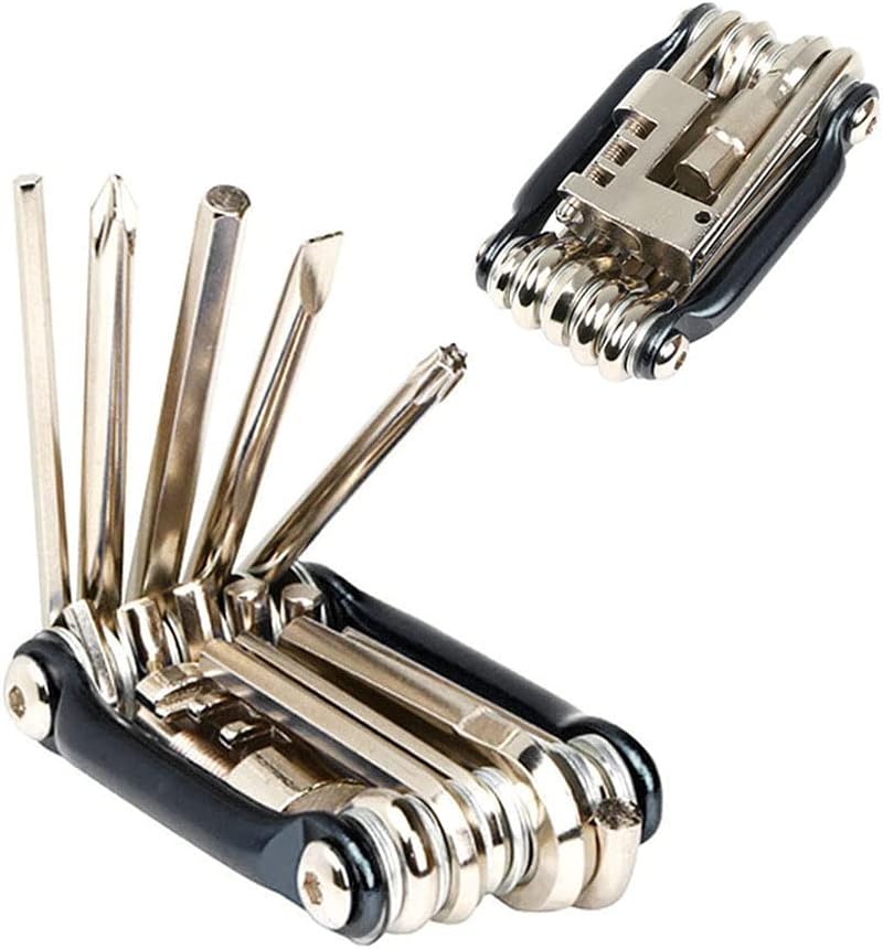 Multitool Vélo Cube Rouge 16 Fonctions – Outil De Réparation Compact Et Universel
