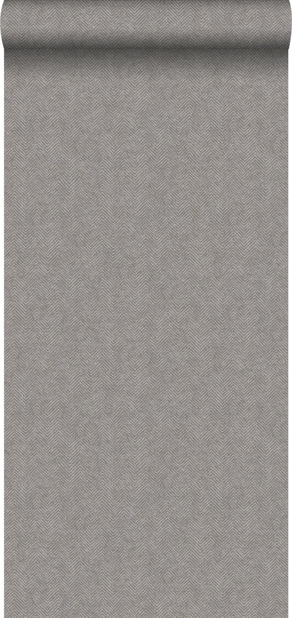 Tapeta splot skośny taupe - 53 cm x 10.05 m - ORIGIN