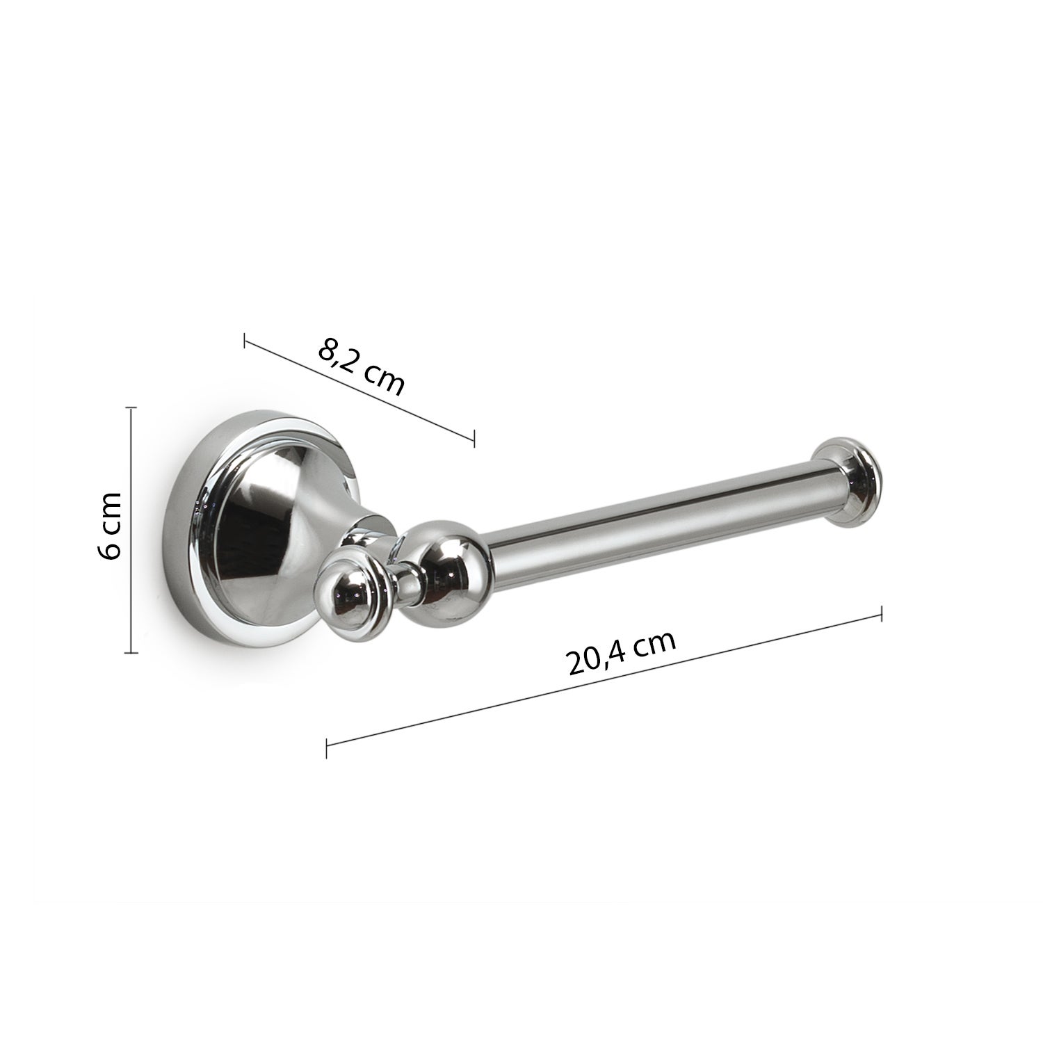 Sapho Gedi Nevis - Porte-papier toilette, chrome NV2413 - 4