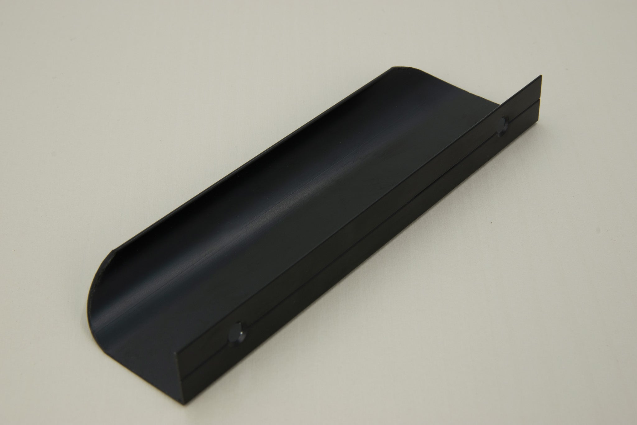 Uchwyt meblowy krawędziowy 200 mm czarny - 4