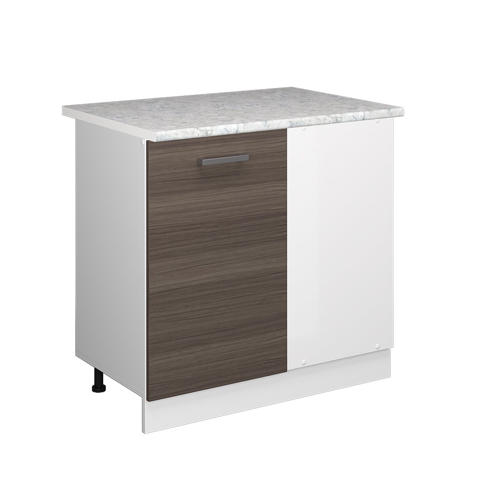 Vicco Szafka narożna R-Line, Szlachetna szarość, 86 cm , BP Marmur