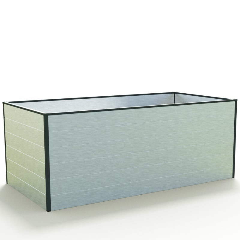 99 x 195 x 77 cm Grzadka podwyzszona, aluminium anodowane