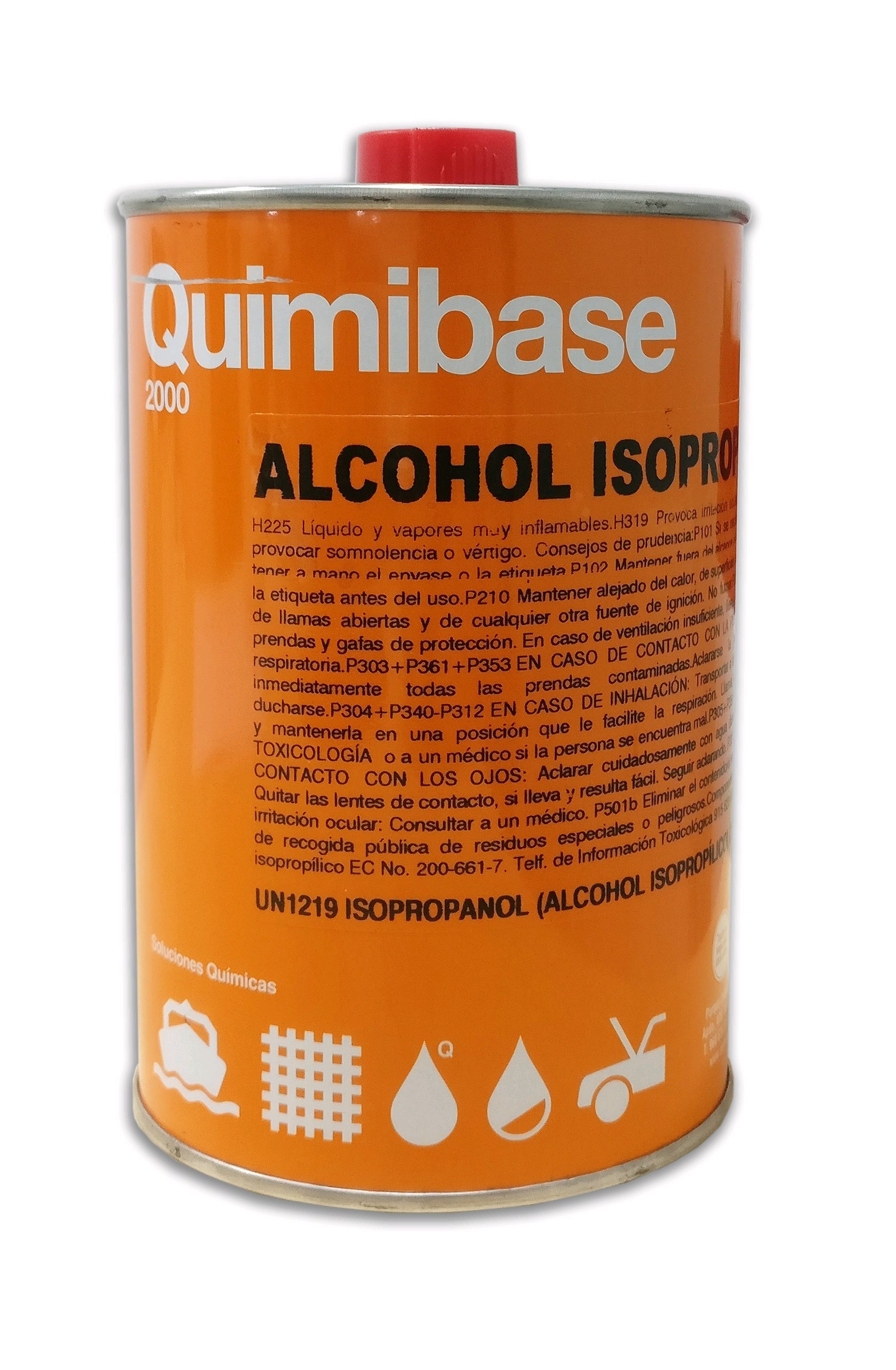 Alcohol Isopropilico 99,9% 1 Lt - 2