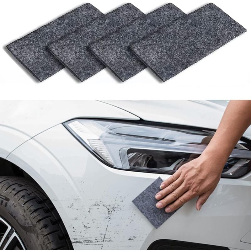 Mikrofibra ściereczka Nano Sparkle Cloth Voiture usuwa rysy samochodu pasta polerska samochodowych wielofunkcyjna ściereczka polerowania powierzchni
