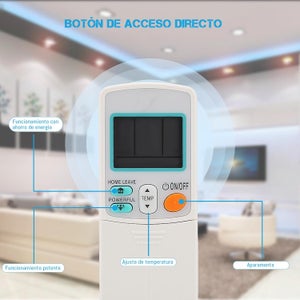 Telecomando Condizionatore D'aria, Telecomando Sostitutivo per Condizionatore ARC433A1 ARC433A17 ARC433A27 ARC433A46 ARC433A75 ARC433A83 ARC433A87 ARC433B4 ARC433B6, ecc