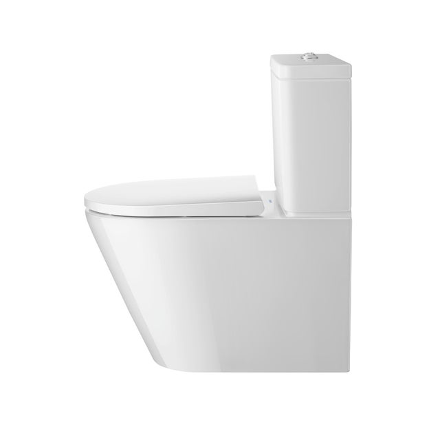 Cisterna Duravit D-Neo, conexión inferior izquierda, 395x180mm, blanco, 0944100005