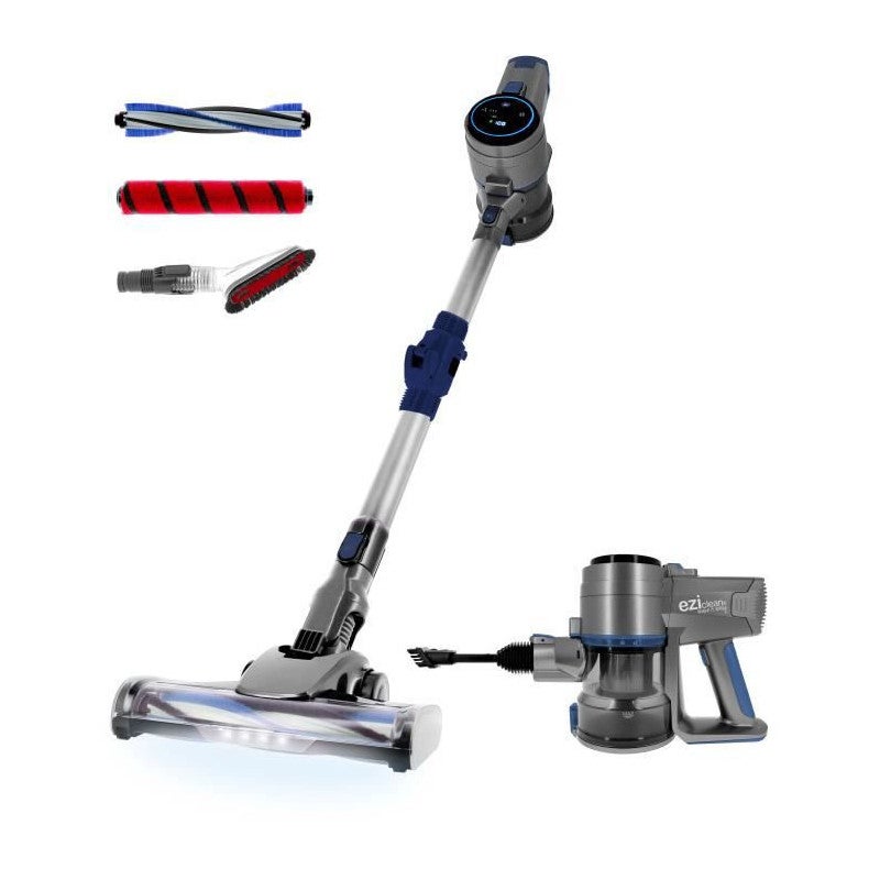 Lerroy R510 Eziclean Aspirateur balai sans Fil EZIclean Cyclomax R510 0 Gris ...