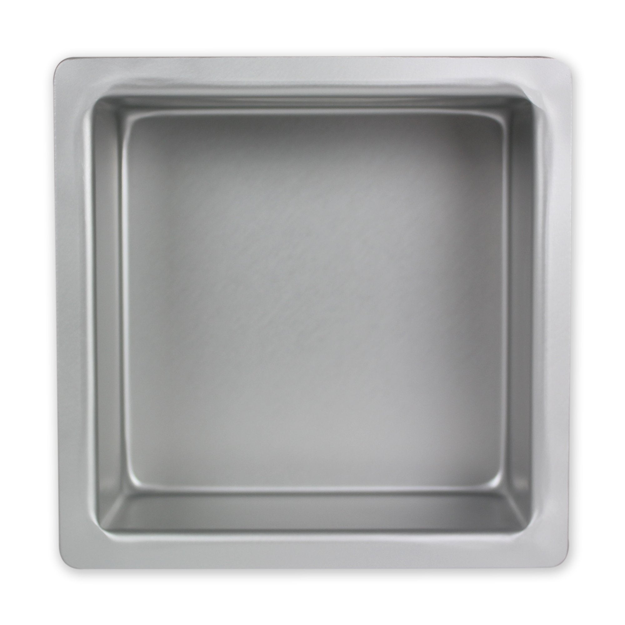 PME SQR063 Teglia Professionale, Alluminio, Argento, 15 x 15 cm