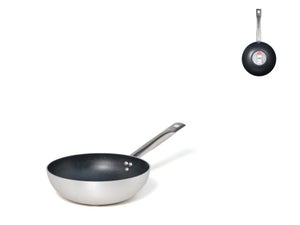 Wok Firenze Cucinotta In Alluminio Antiaderente 24cm Con Manico - Foto 14