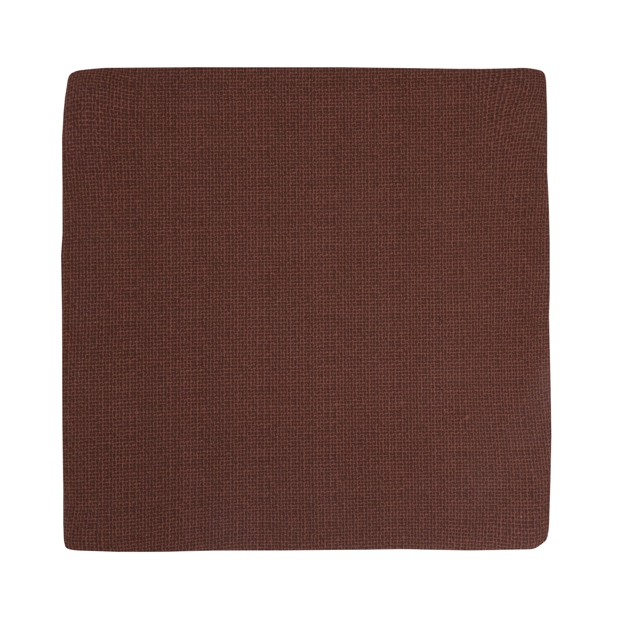 Poduszka na taboret kwadratowa brązowa 30 × 30 cm PATIO