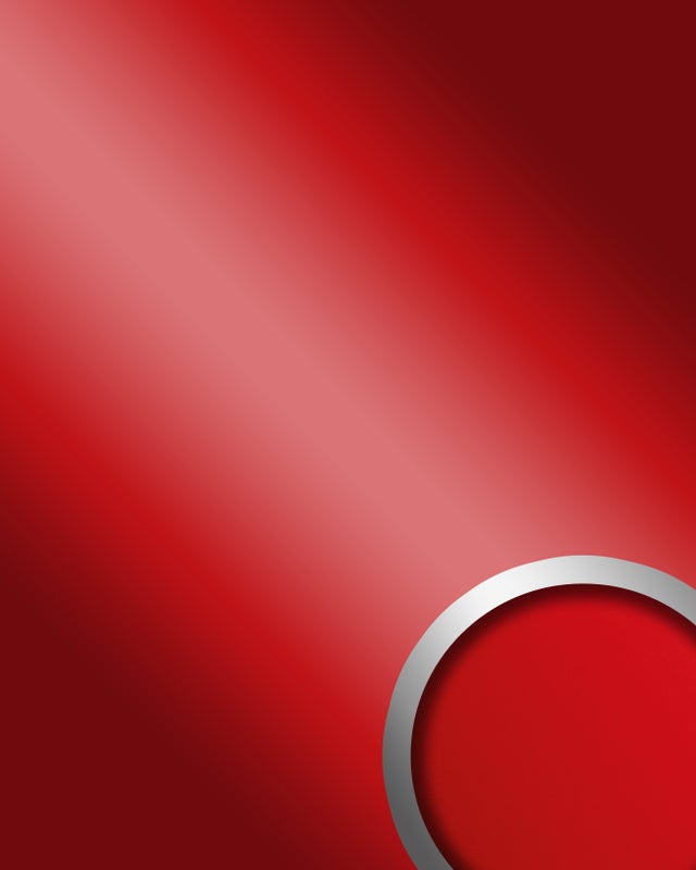 Pannello decorativo WallFace aspetto a specchio 23388 Fashion Red AR autoadesivo rosso