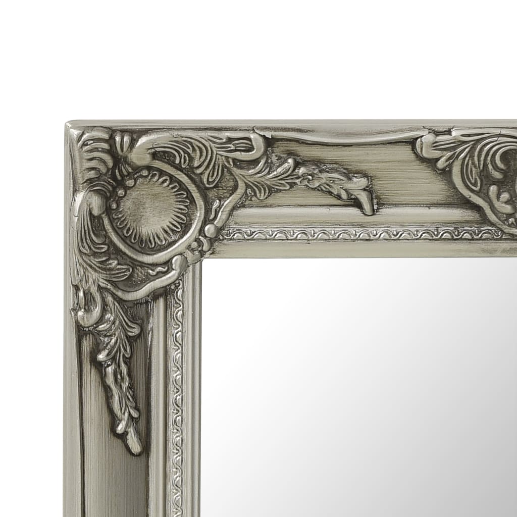 Maison Exclusive - SpeccMaison Exclusive - o da Parete Stile Barocco 50x50 cm Argento - 4
