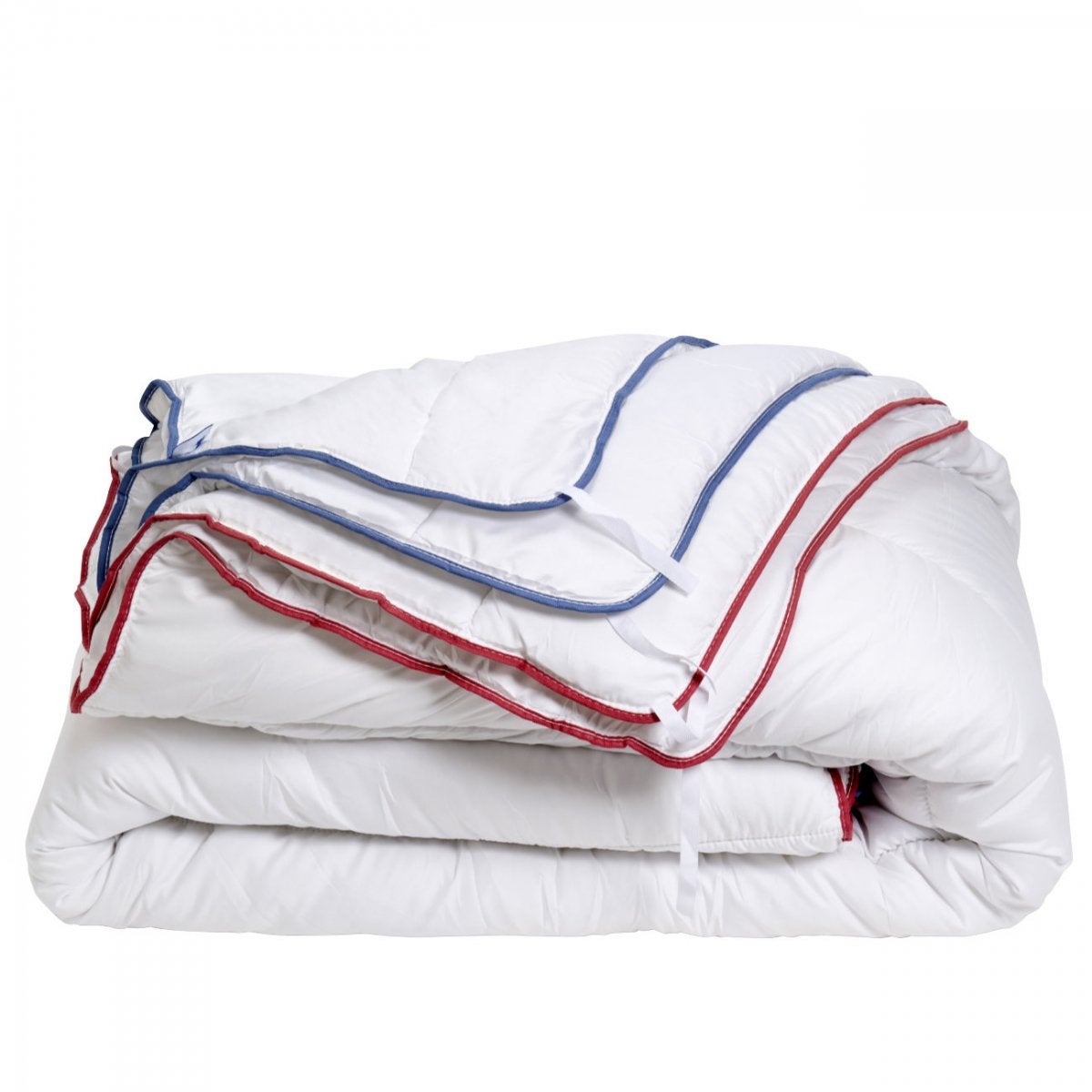 Couette 4 saisons Anti-acariens - 3 couettes en 1 - 240x260cm - 2