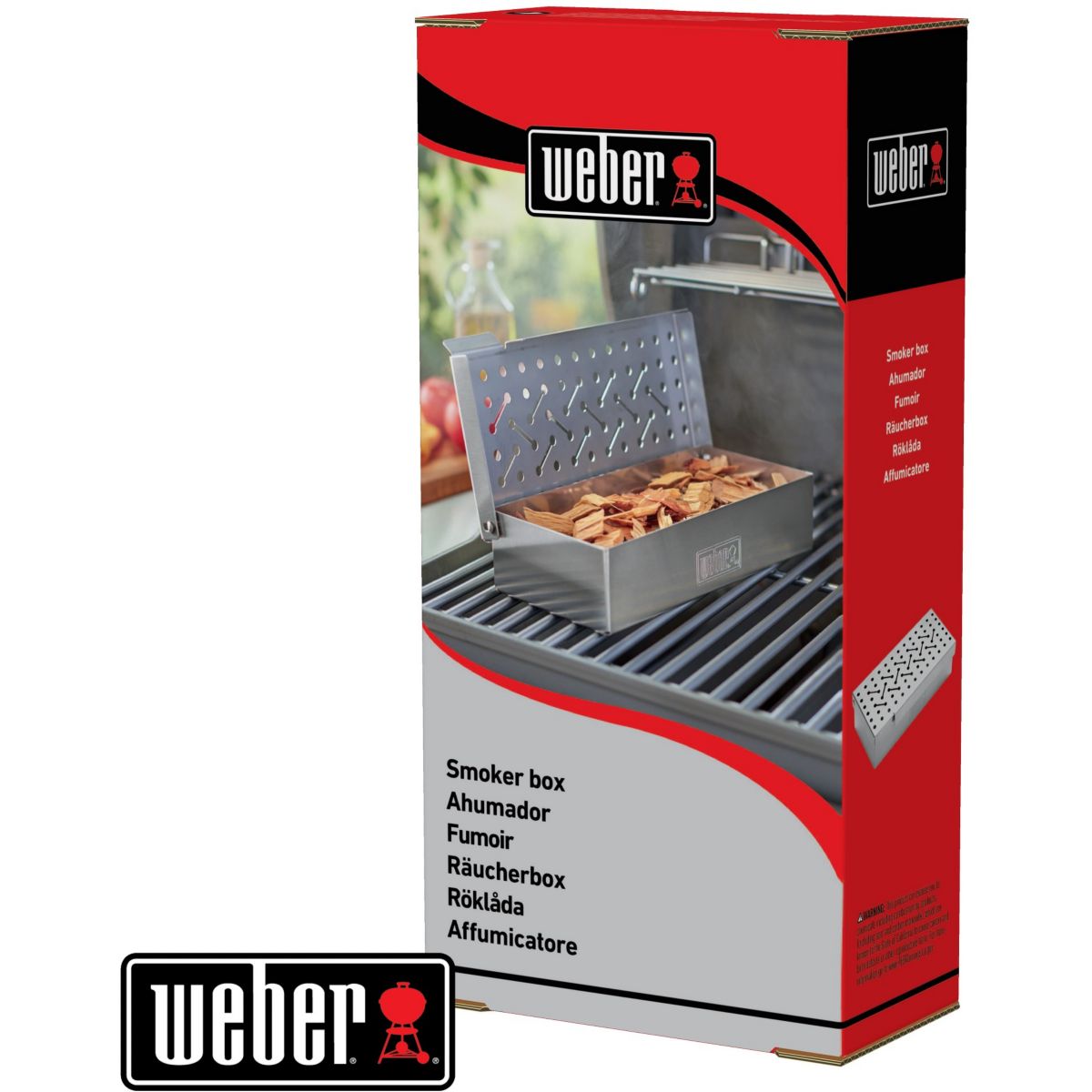 Boite de fumage WEBER - pour barbecues à gaz - 5