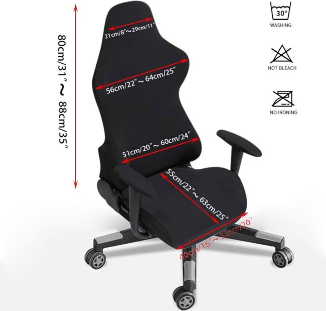 Protection Chaise Gaming HOUSSE DE CHAISE De Bureau Fendue Extensible Pour Si Ge D N 1112002 Protection Chaise Gaming HOUSSE DE CHAISE De Bureau Fendue Extensible Pour Si Ge D N 1112002