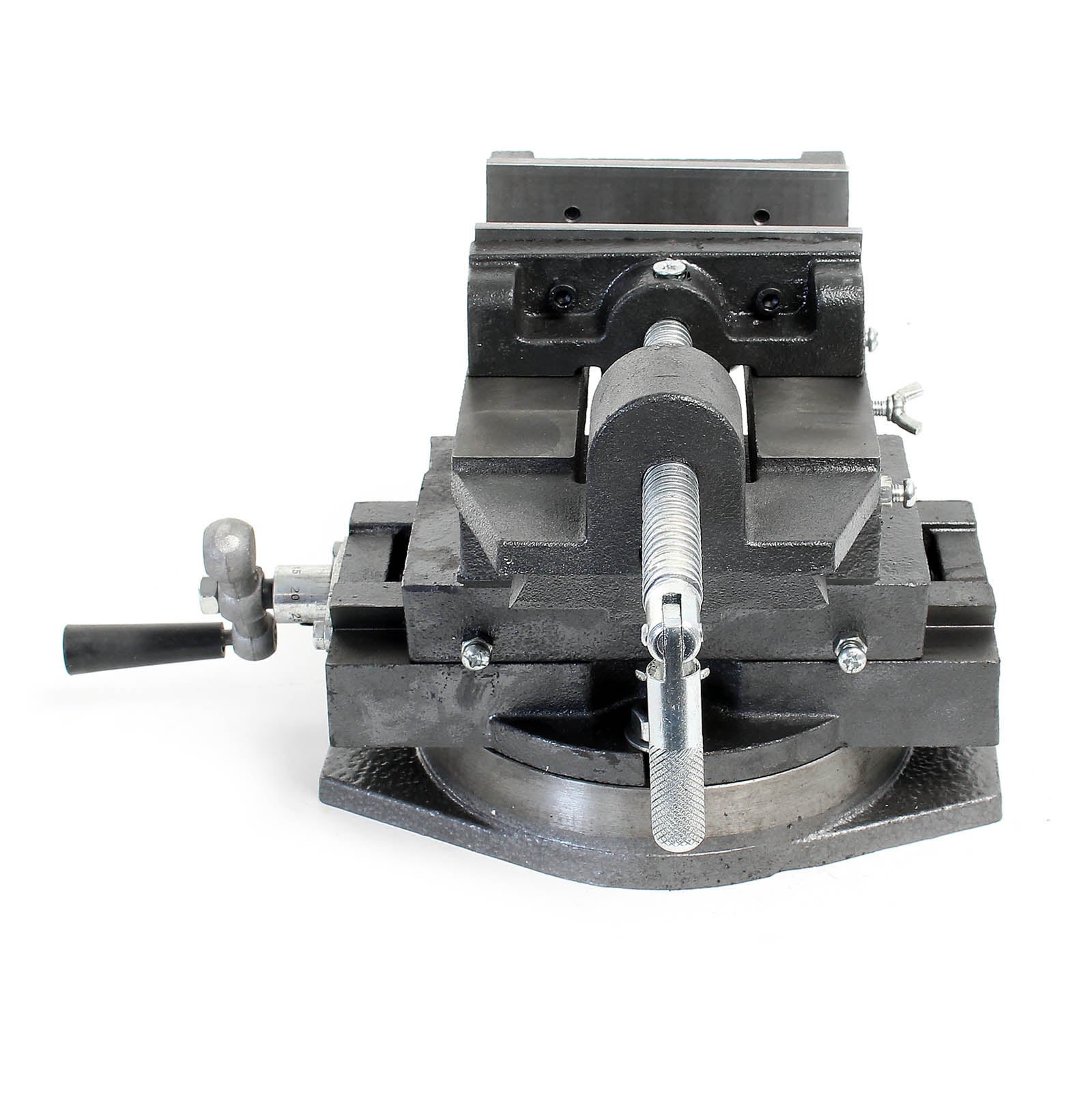 Tour De Fraisage Vertical Pivotant Pour Tour à Métaux - Table 4"x5" (100x125mm) - Étau 85mm - Marque Actools - Qualité Premium