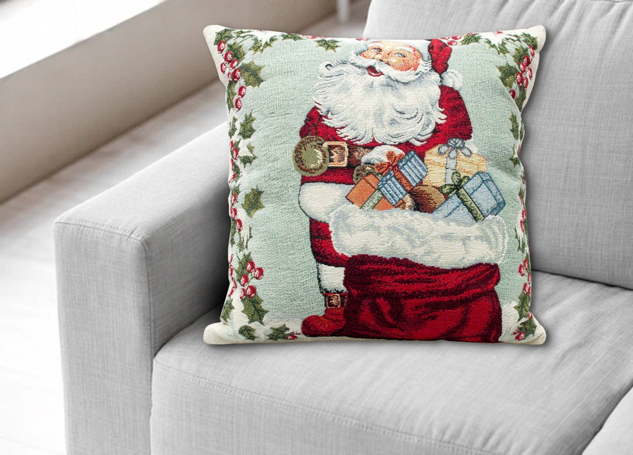 Federe Cuscini Natale 45x45cm - Decorazioni Natalizie Per Divano E Casa Con Cerniera Nascosta - Foto 9