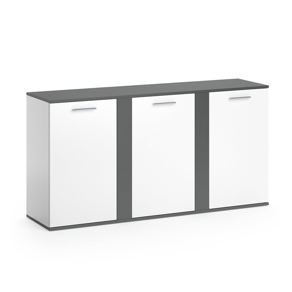 Vicco Kredens Novelli, Antracyt, 40 x 80 cm z drzwiami