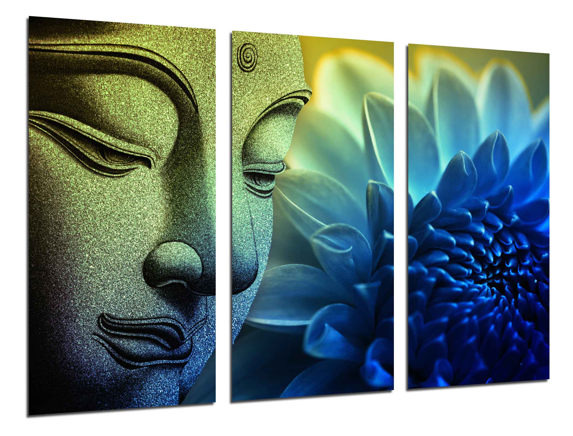 Buda buddha, relajacion, relax, zen, impresión fotográfica sobre madera, cuadro moderno decorativo