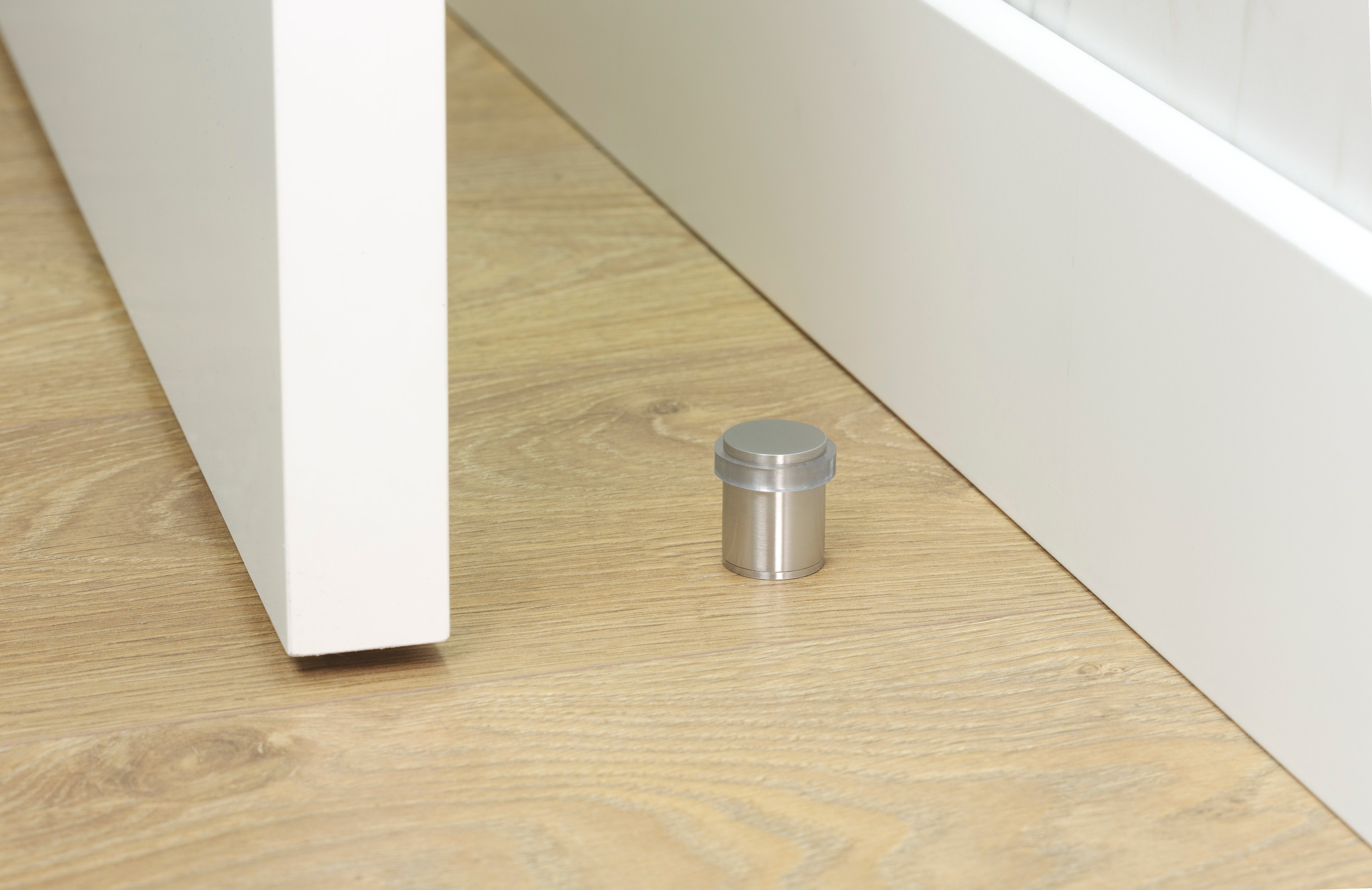 4 Fermaporta Trasparenti Adesivi - Semicircolari Per Pavimenti Duri, Protezione Muri - Foto 8