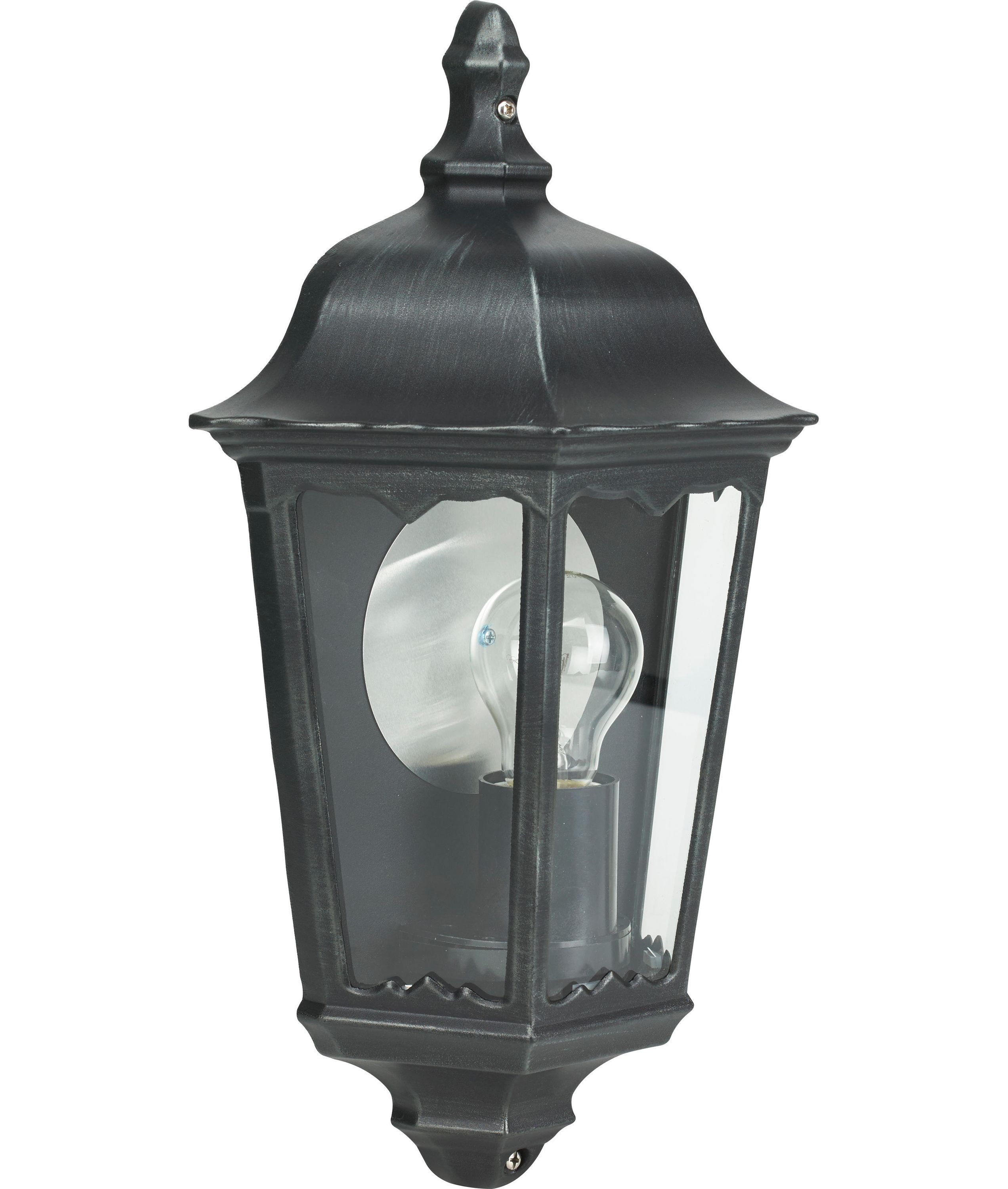 INSPIRE - MONZA lampa ścienna zewnętrzna - IP44 - 1 x E27 MAX 100W - wys. 43 x szer. 25 cm - aluminium - czarny - 4