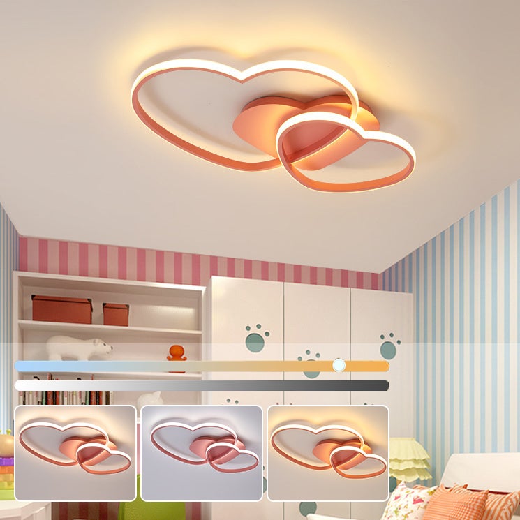 Plafoniera A LED A Forma Di Nuvole 48W Dimmerabile - Per Camerette E Nursery