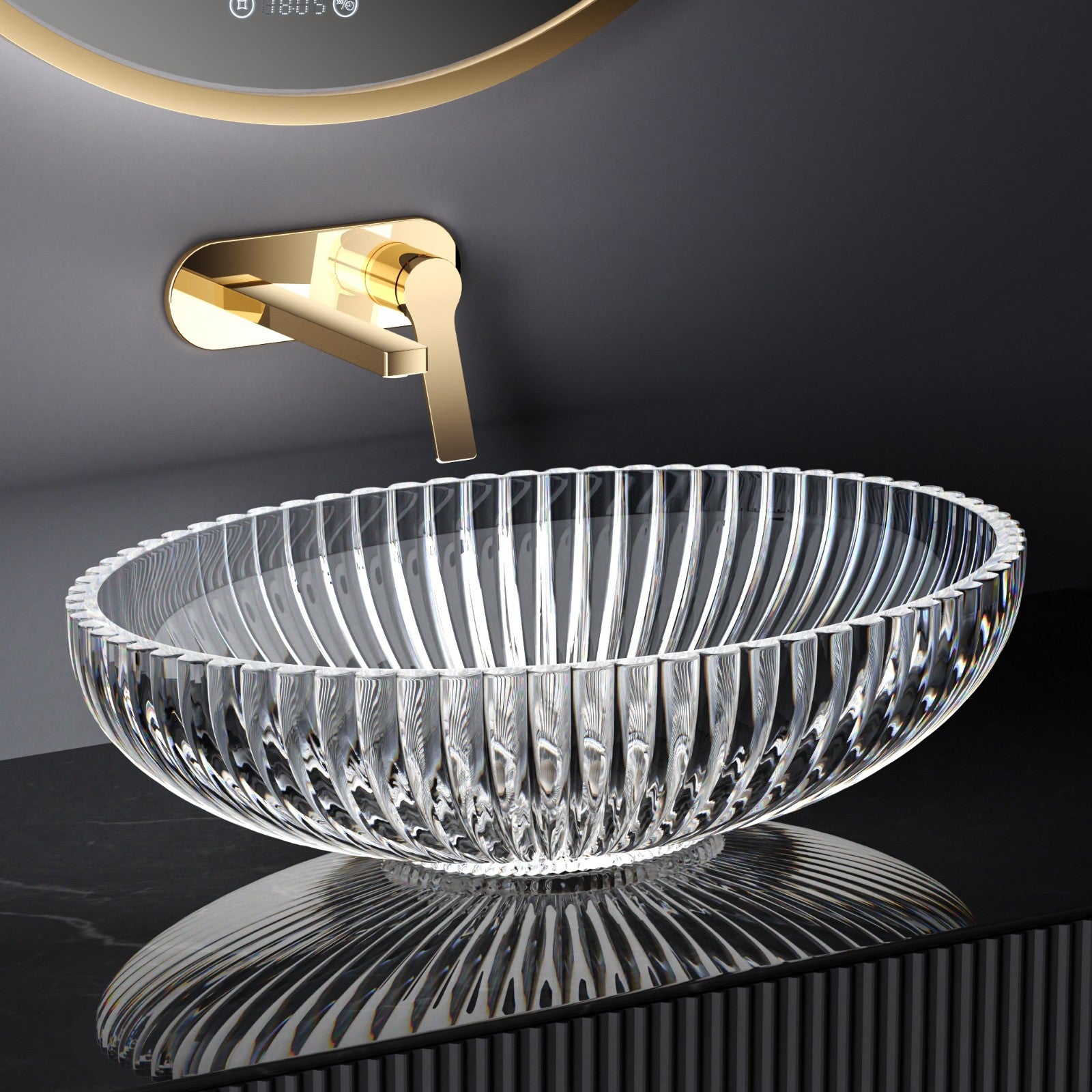 Shin Yo Fendinebbia E Abbagliante – Ovale, Vetro Trasparente, Nero – 224-332 - 6