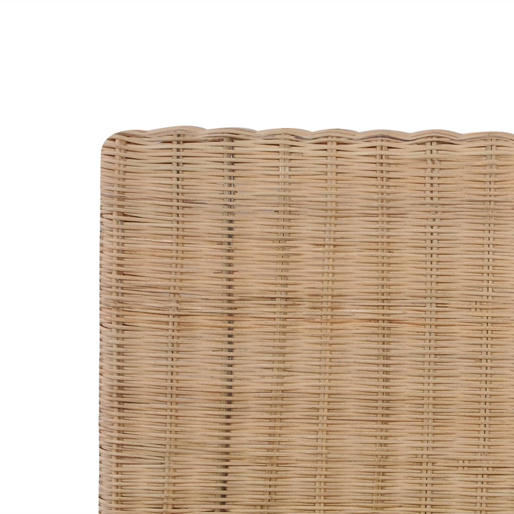 Maison Exclusive - Estrutura de cama artesanal em vime natural 140x200 cm - 6