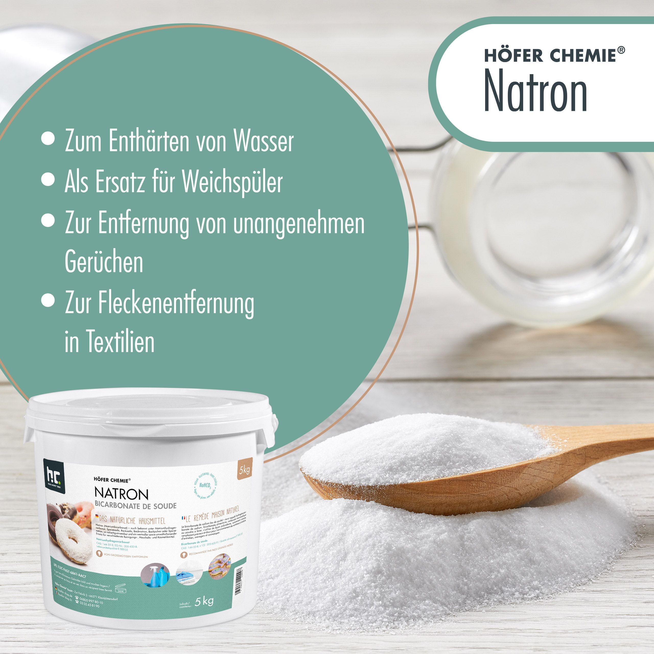 1 x 1kg de Bicarbonate de soude - 6