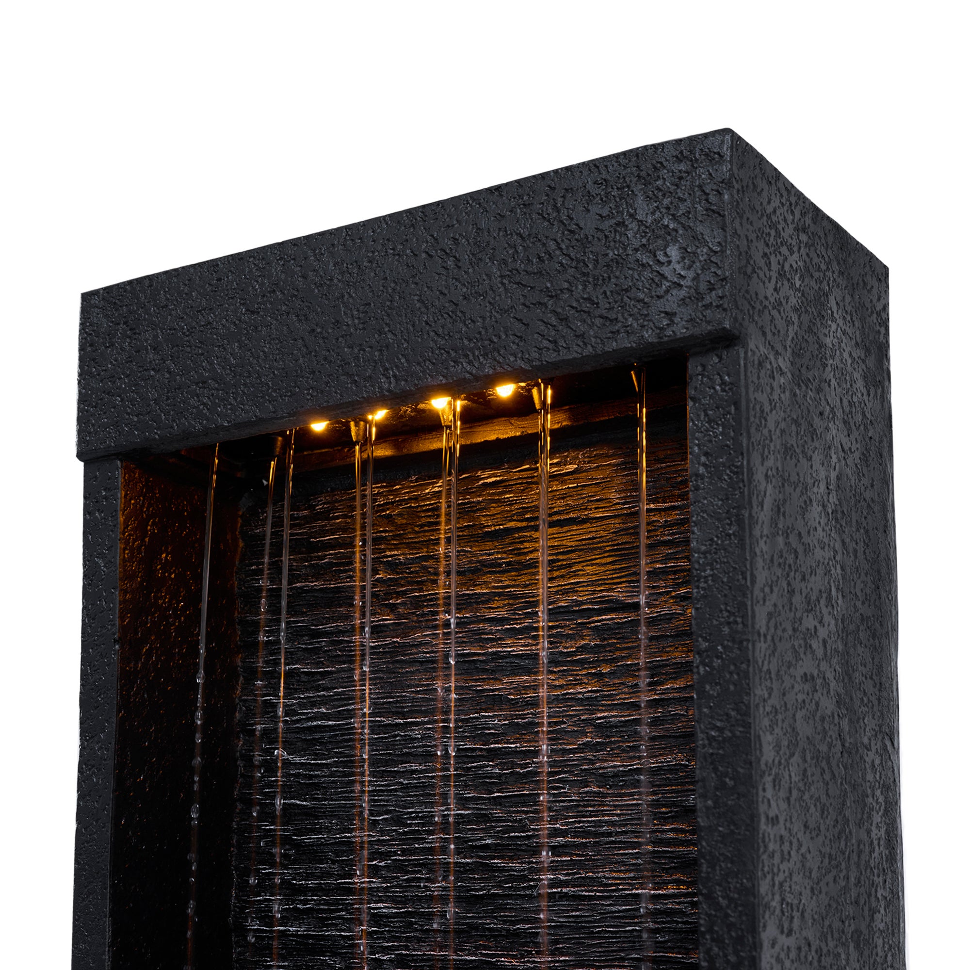Fontaine à eau solaire extérieure, Noir TEAMSON HOME - 6