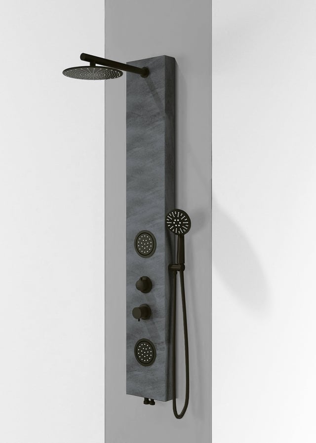 Mitigeur De Douche Chromé Cooke & Lewis - Modèle Cassis, Design Moderne, H 155 Mm
