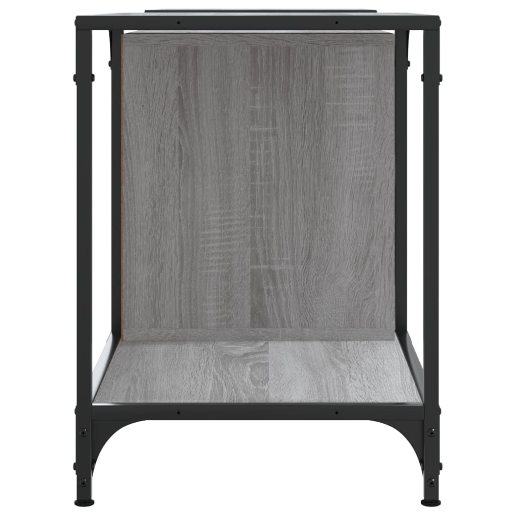 vidaXL Meuble TV sonoma gris 153x37x50 cm bois d'ingénierie - 5