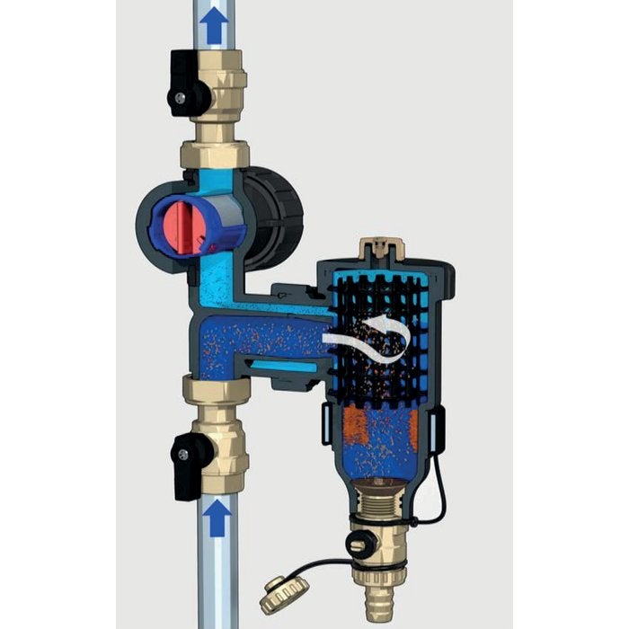 Defangatore CALEFFI Con Magnete - Corpo In Tecnopolimero, Per Impianti Idraulici