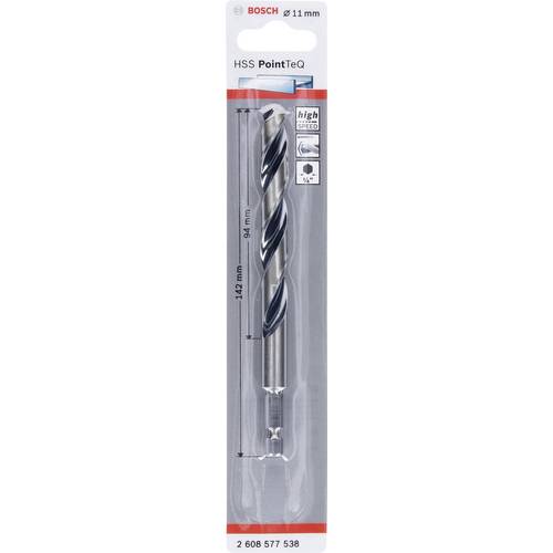 Broca hexagonal HSS PointTeQ de 11,0 mm