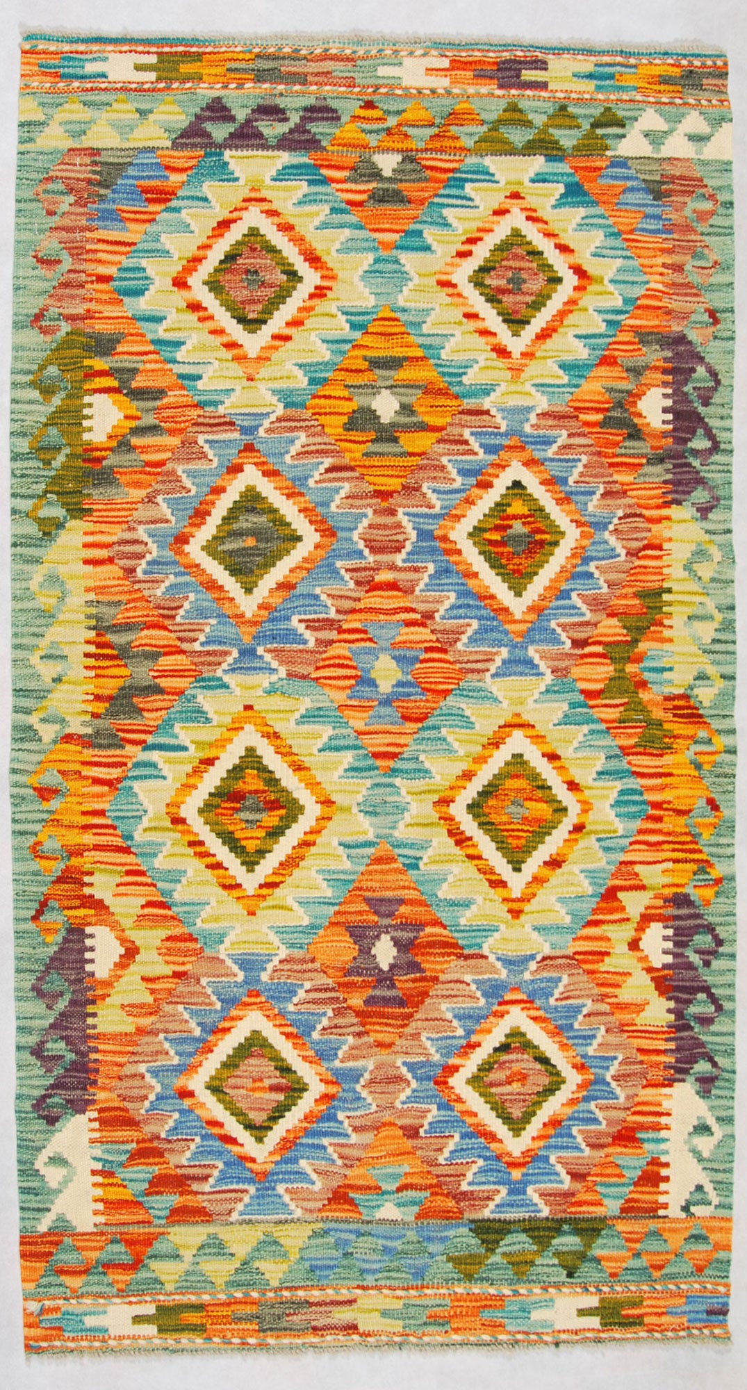 Oryginalny ręcznie robiony dywan, wymiary: 140x82, z certyfikatem autentyczności GalleriaFarah1970
