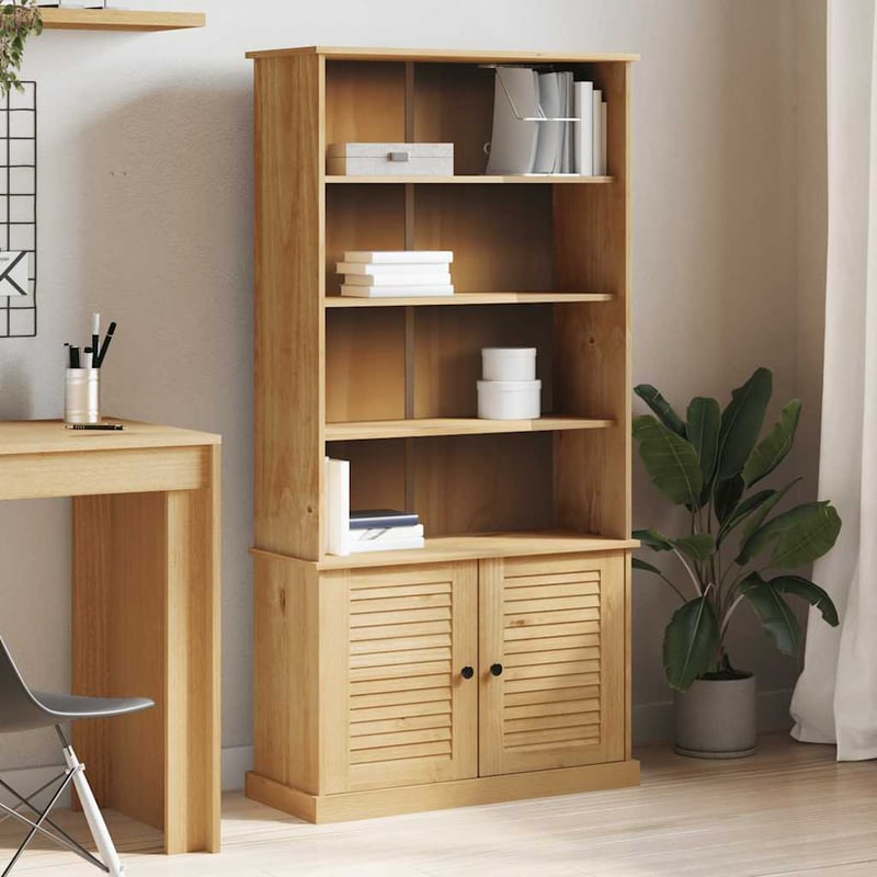 Biblioteczka VIGO, 85x35x170 cm, lite drewno sosnowe vidaXL