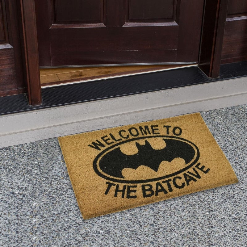 Zerbino In Fibra Di Cocco Batman – 'Enter The Batcave' – 33x60 Cm – Per Interni/Esterni – Prodotto Ufficiale - 3