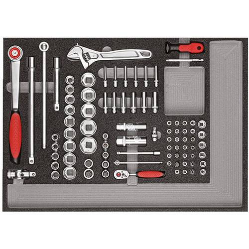Jeux d'outils métriques 30 pièces Gedore