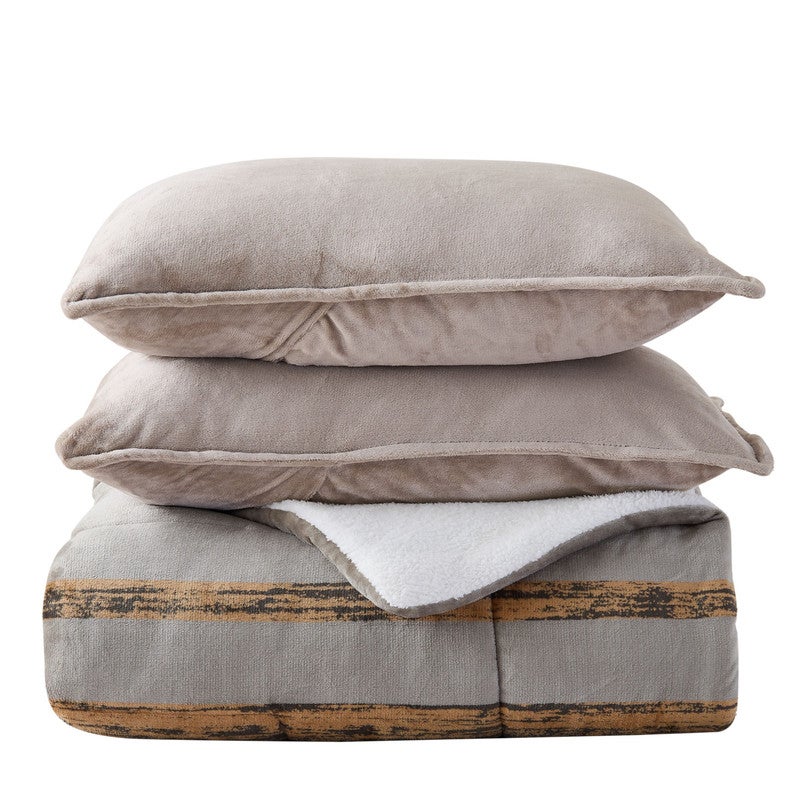 Edredón Grueso con Borrego Sherpa 600 g/m² – Cálido Suave Envolvente – Edredón Invierno - Mandalas Cama 150/160 (250x260) +2 Funda Almohada (50x70) - 7