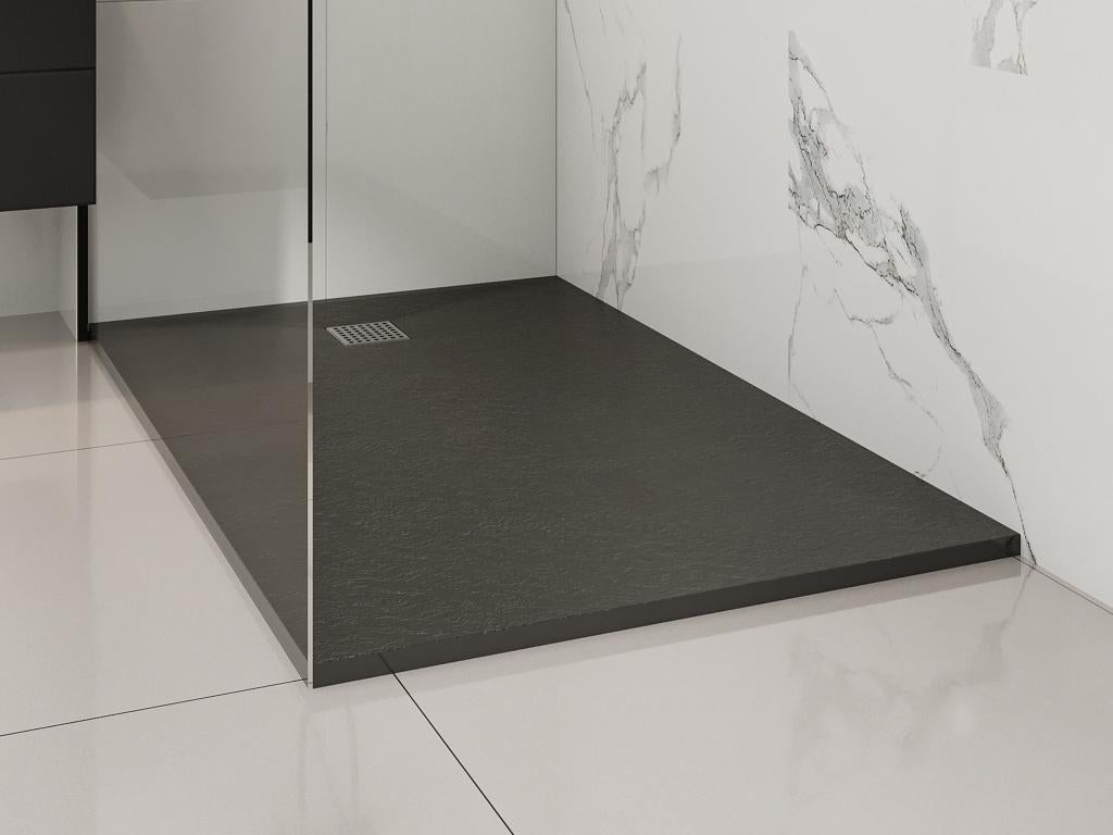 Catherine Lansfield Set 2 Ascigamani Da Bagno In Cotone 90x140 Cm | Morbidi E Sontuosi Con Fantasia Geometrica Diamante | Grigio