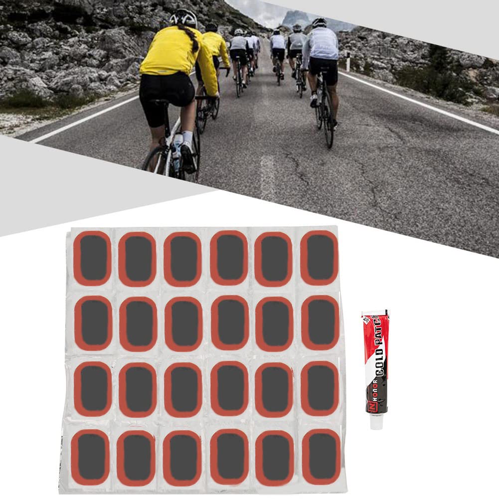 Kit Riparazione Pneumatici Per Bici - Toppe Per Camera D'Aria Con Cerotti Per Ciclismo, Moto E BMX