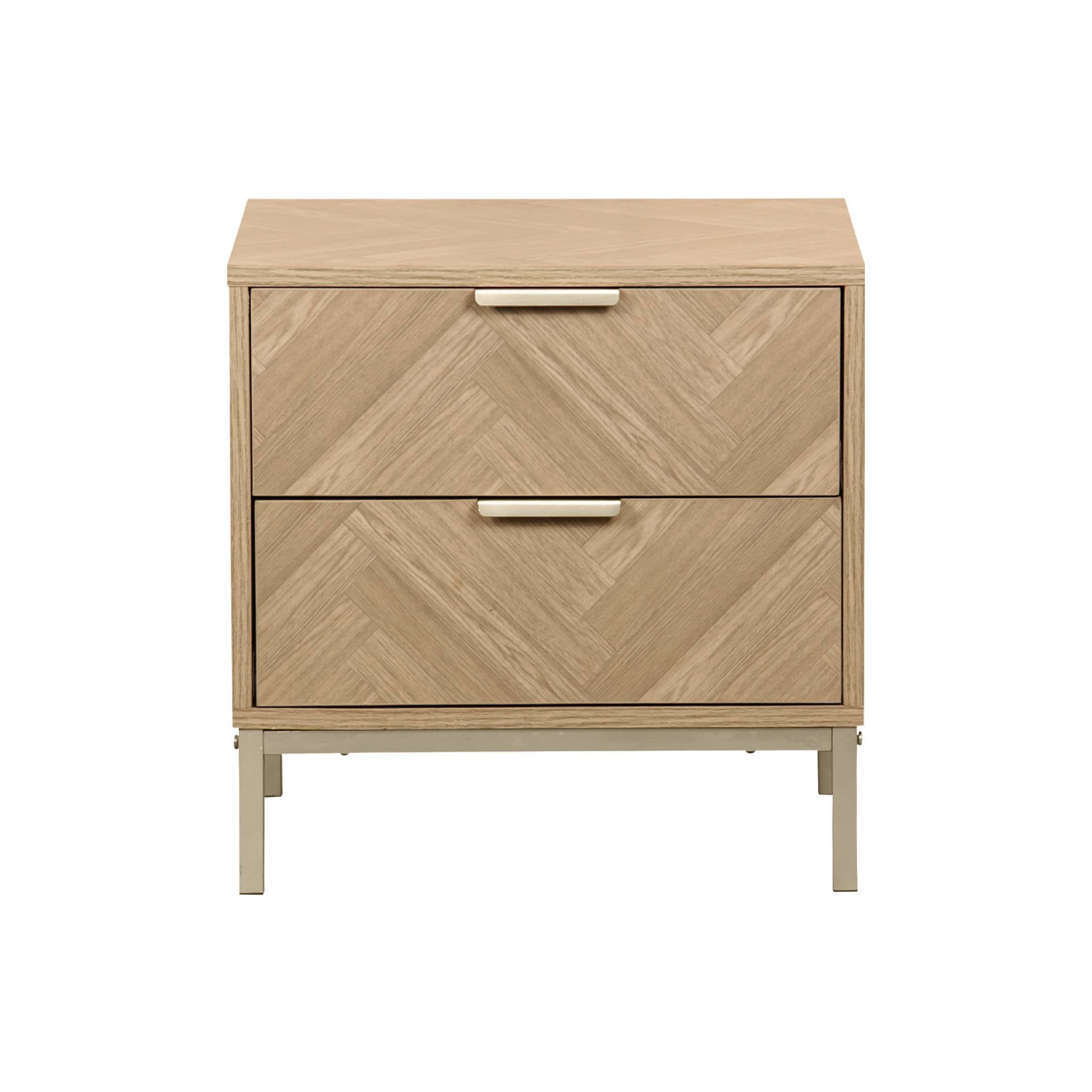 Lot de 2 tables de chevet. Budapest. deux tiroirs. L 45 x l 40 x H 45cm - 7