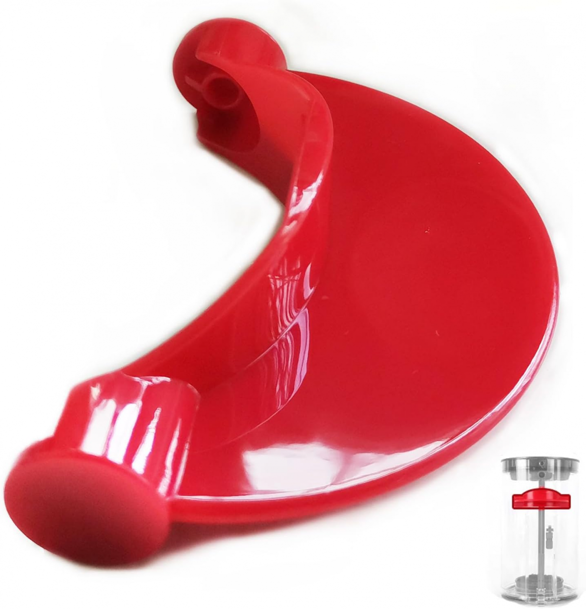 Części zamienne do ulepszonego czerwonego pojemnika na kurz do odkurzaczy Dyson V10 V11 V12 V15 Outsize Absolute