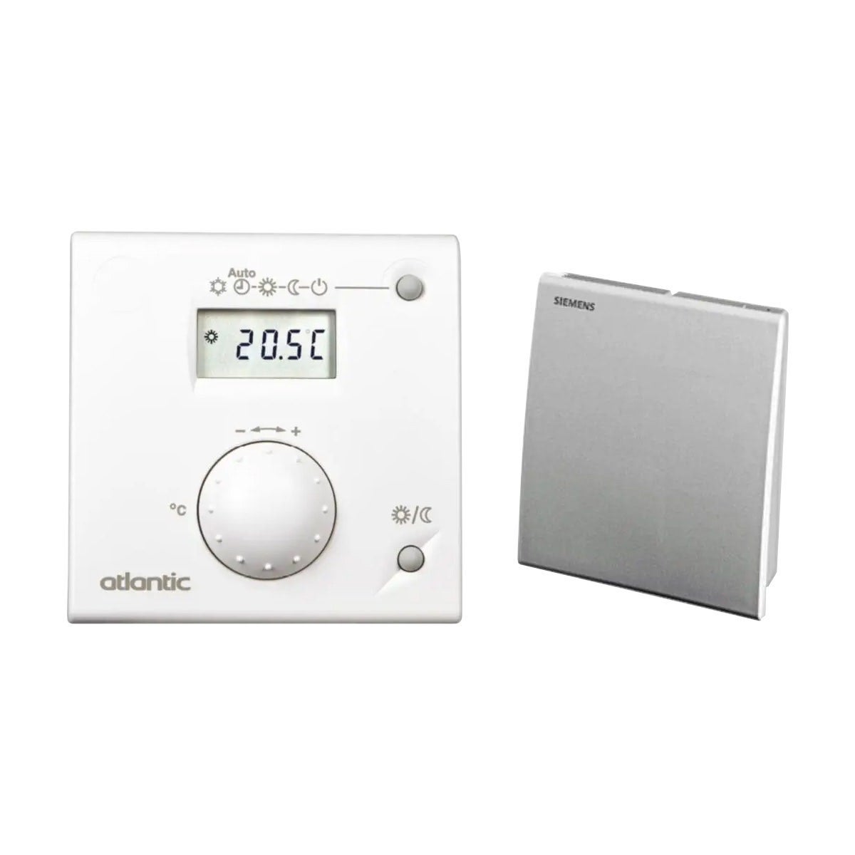 Atlantic - Thermostat d'ambiance radio T58 - non programmable - 075313 - 2