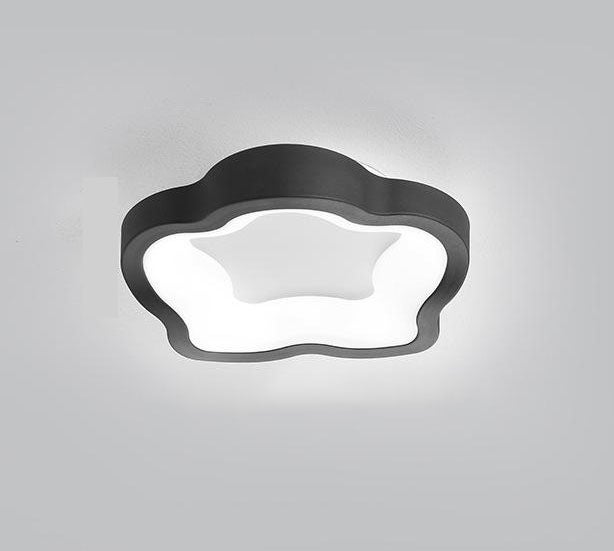 Lampa sufitowa LED, lampa korytarzowa, odpowiednia do sypialni, salonu, jadalni, czarna, zimne światło