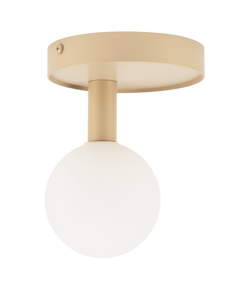 Lampa wisząca Perla złoto-biała 1 x G9 x 12W wym: 18 x 14 x 16 cm Sigma Lighting